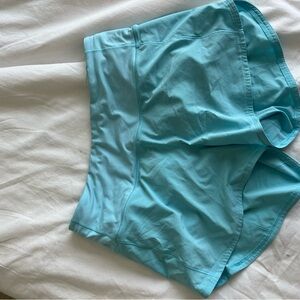 lululemon athletica Light Blue Athletic Shorts